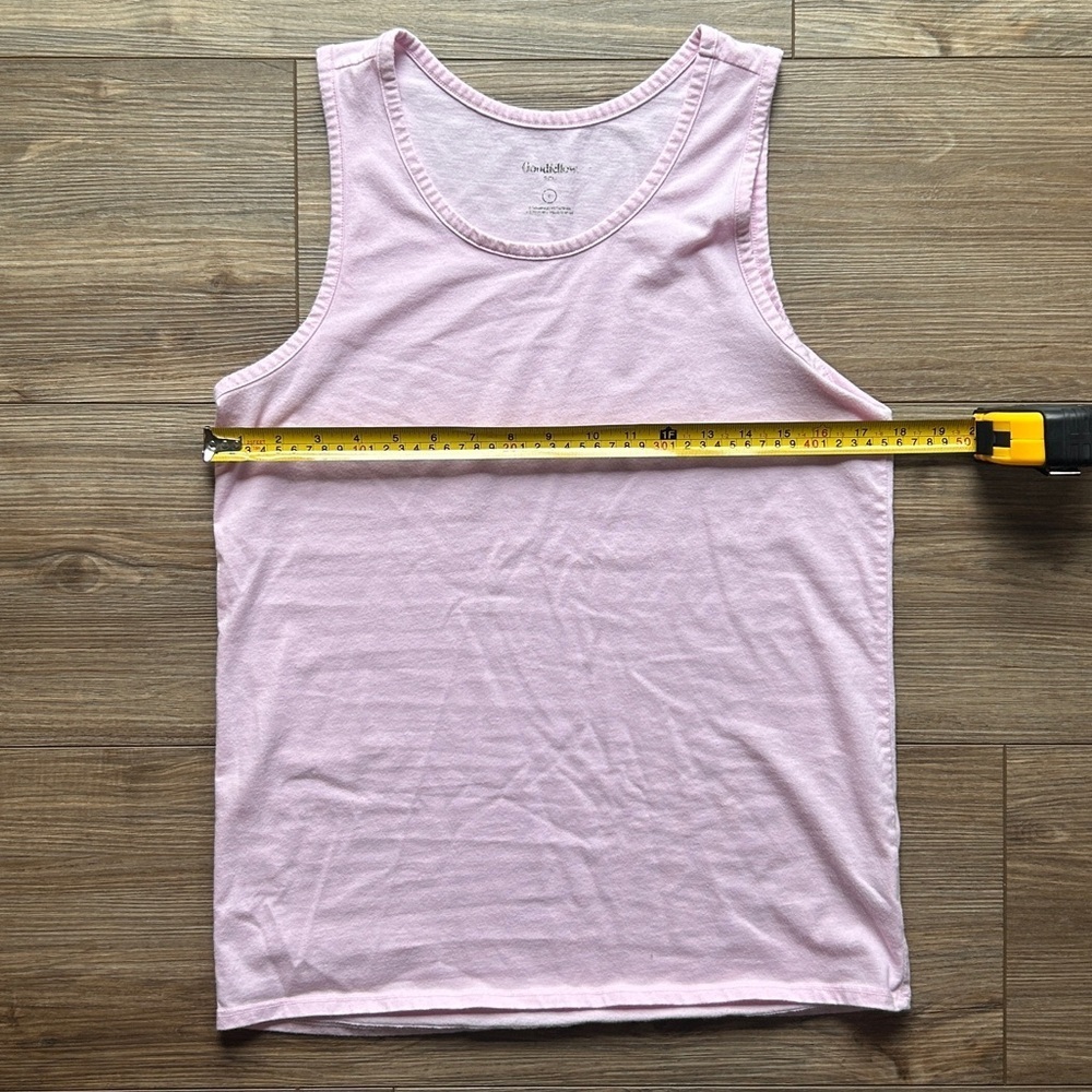 Goodfellow & Co | Light Pink Cotton Tank Top (Small) - Picture 4 of 5